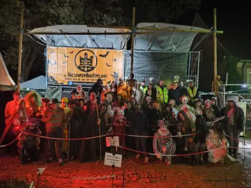 Impression vom HalloweenHausEmsland 2025